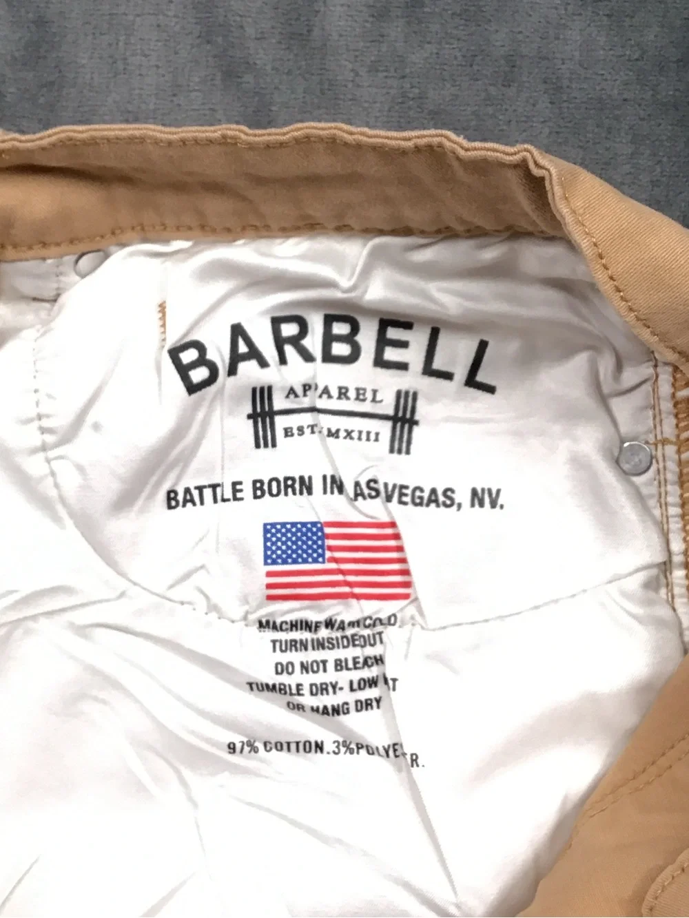 Barbell Apparel men’s pants 40 waist